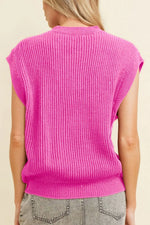 Western Horse Embroidered Round Neck Sweater