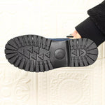 Lace-Up Platform Loafers
