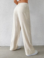 High-Waisted Wide-Leg Pants