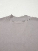 Aztec Embroidered Western V Neck Sweatshirt