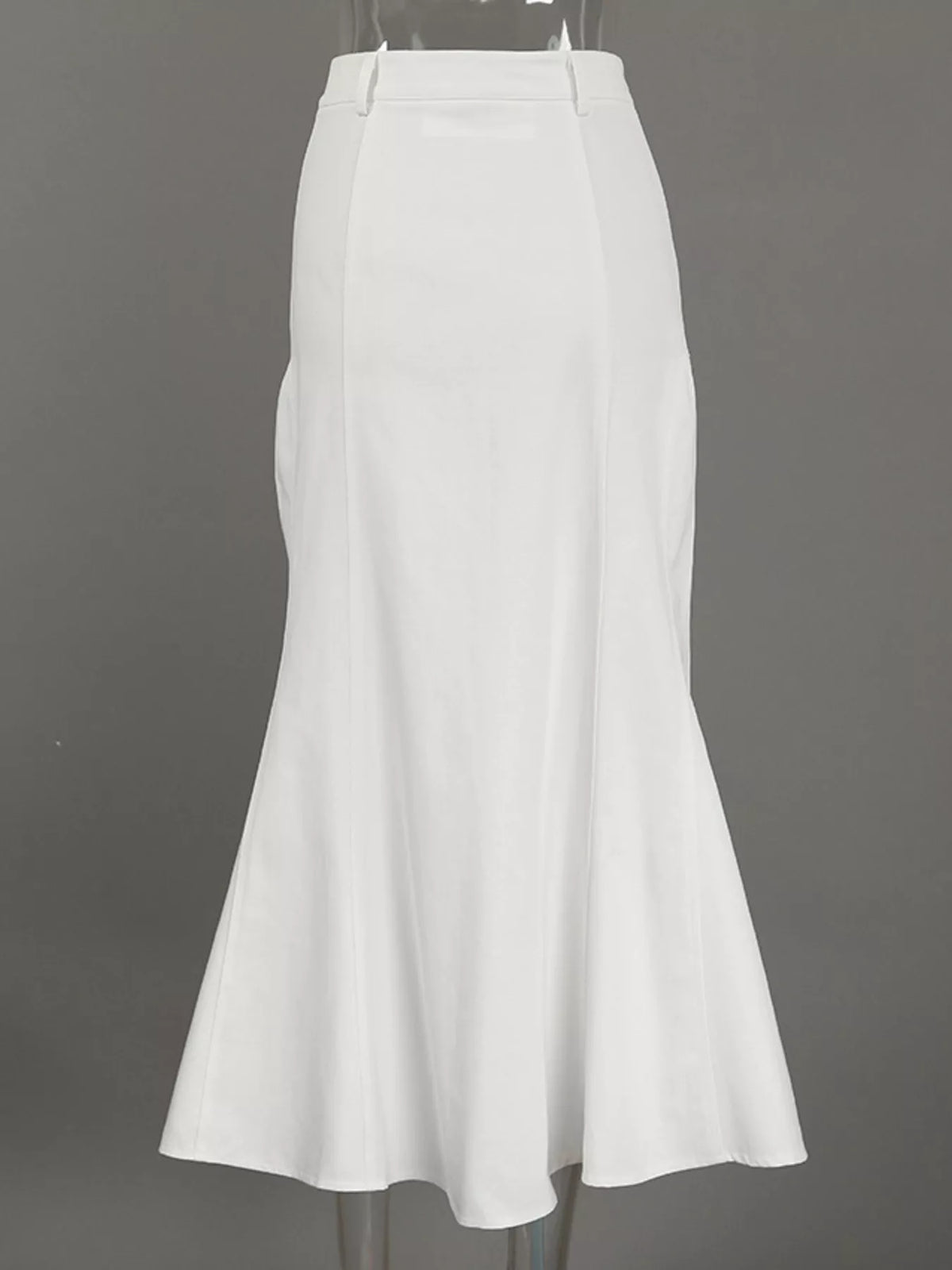 High-Waisted Mermaid Midi Skirt