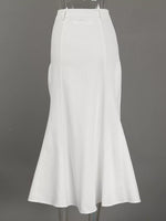 High-Waisted Mermaid Midi Skirt