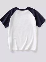 Children's Cartoon Tractor Raglan Sleeve T-Shirt