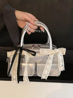 Bow Decor Crossbody Bag