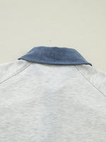 Contrast Trim Button Detail Top