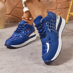 Lace Up Round ToeSneakers