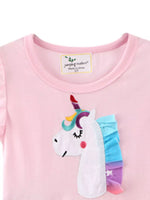 Children's Unicorn Rainbow Tutu Dress
