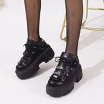 Lace Up Platform Sneakers