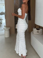 Sweetheart Neck Tube Maxi Dress