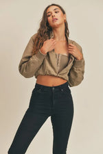 MABLE Long Sleeve Two Way Jacket