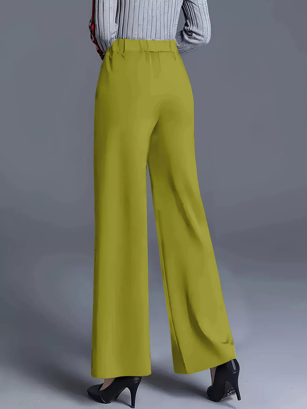 High-Waisted Wide Leg Pants