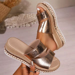 Open Toe Wedge Sandals