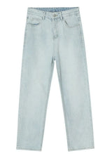 Straight Leg Jeans with Pockets