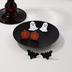 3 Piece Halloween-Themed Stud Earrings