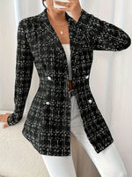 Tweed Double-Breasted Blazer