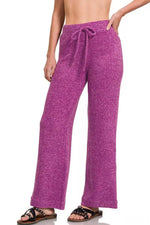Zenana SoftBrushed Hacci Pants