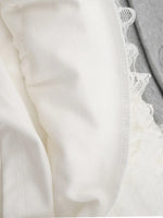 Layered Tulle Mini Skirt with Contrast Waistband