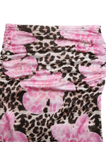 Leopard Print Bodycon Maxi Skirt