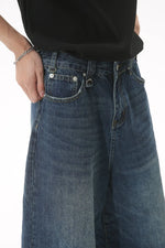 Wide Leg Cropped Jeans