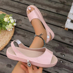 Open Toe Platform Sandals