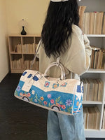 Floral Print Duffel Bag