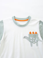 Children's Dinosaur Short Sleeve Tee and Shorts Set