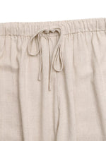 Drawstring Wide Leg Pants