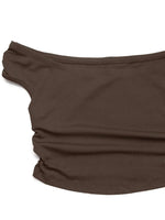Boat Neck Cap Sleeve Top and Pants Set