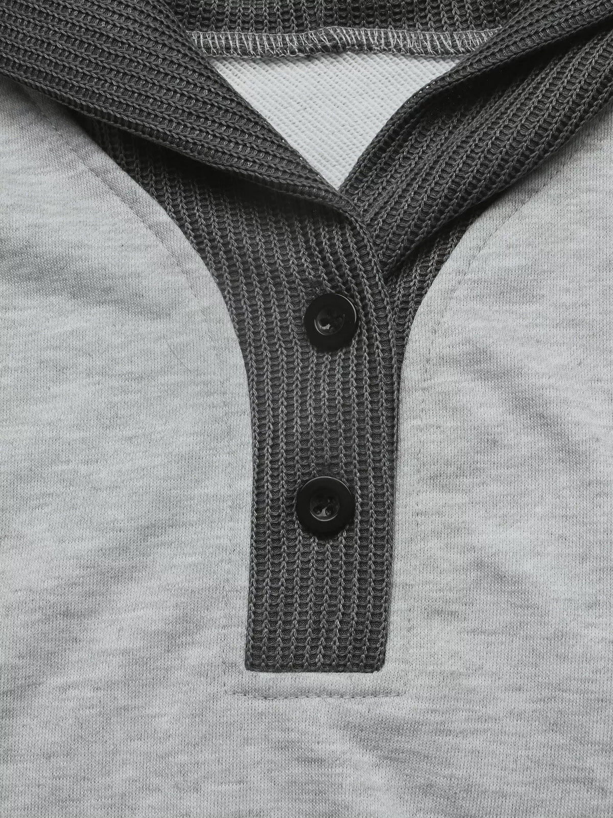 Dropped Shoulder Long Sleeve Hoodie