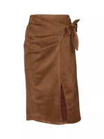 Wrap Midi Skirt