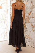 Ruched Smocked Back Cami Dress