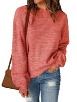 Round Neck Long Sleeve Sweater