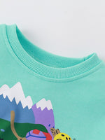 Children's Pedal Power Graphic Crew Neck Sweatshirt