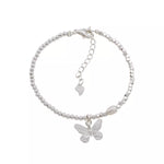 925 Sterling Silver Butterfly Bracelet