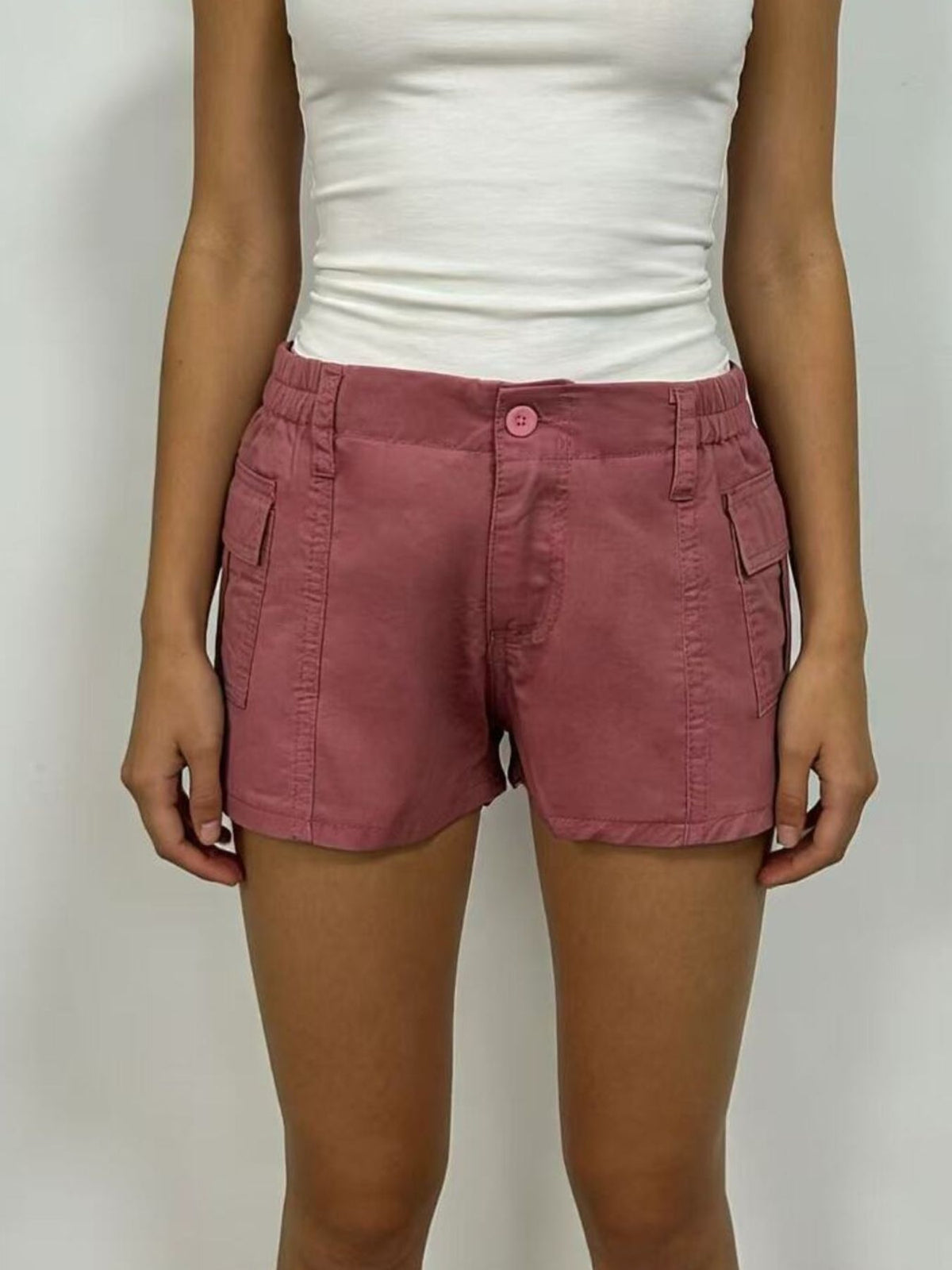Casual Pocketed Shorts