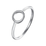 925 Sterling Silver Circle Ring