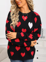 Valentine's Day Heart Crew Neck Sweater
