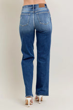 Judy Blue Full Size High Waist 90's Straight Leg Jeans Plus Size