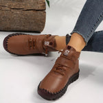 Lace Up Platform Ankle Boots