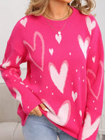 Valentine's Day Heart Crew Neck Sweater