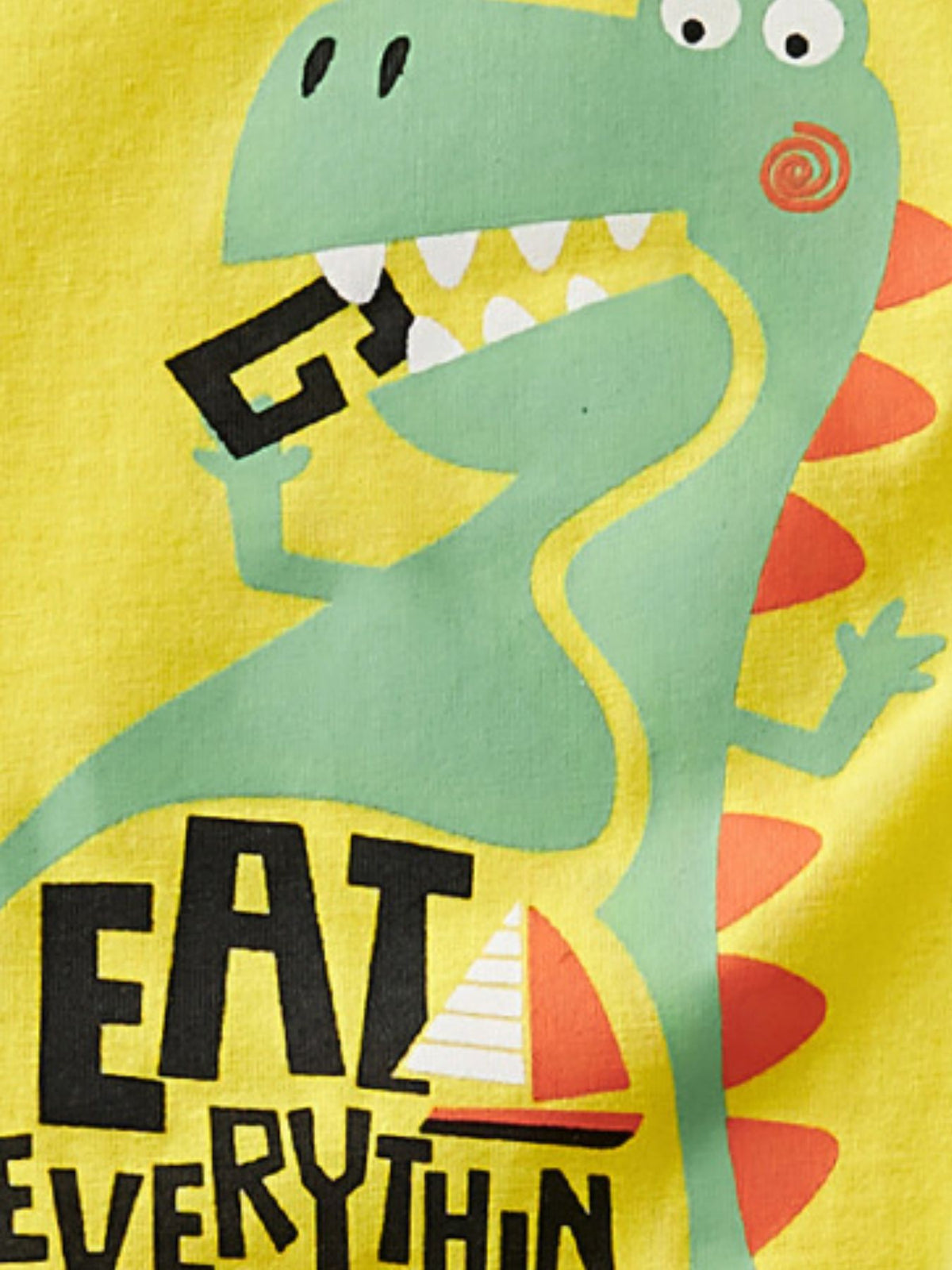 Children's Dinosaur Graphic Tee & Shorts Set