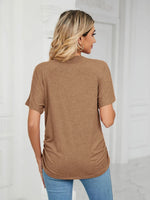 V-Neck Short Sleeve T-Shirt