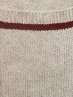 Zip Up Contrast Trim Cardigan