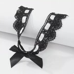 Lace Bow Choker Necklace