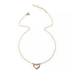 18K Gold-Plated Heart Necklace