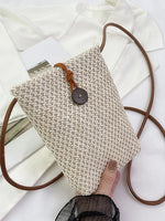 Straw Woven Crossbody Bag