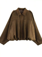 Zip Up Oversized Jacket