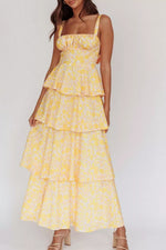 Floral Layered Maxi Dress