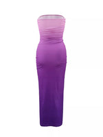 Gradient Tube Bodycon Midi Dress