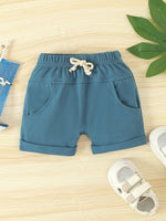 Children's Tropical Palm Print Tank Top & Shorts Set